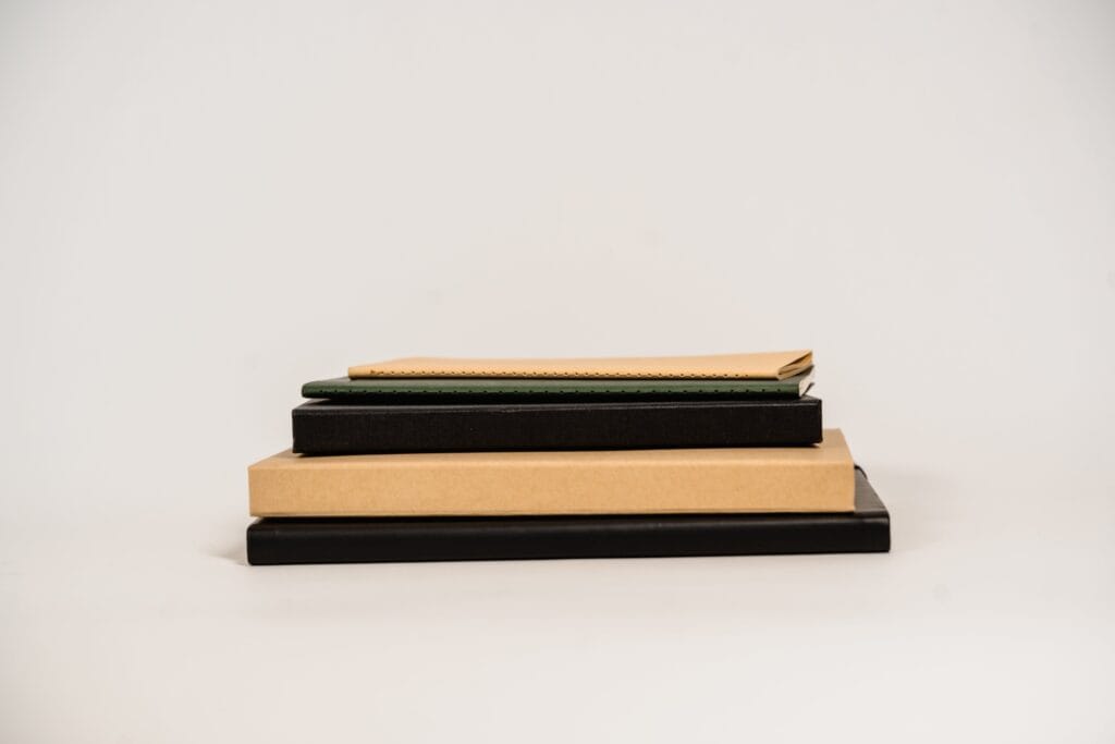 A Stack of Different Journal Types